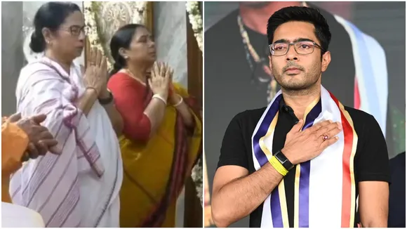 Abhishek Banerjee left Kolkata with mother Lata Banerjee , মা লতা ব্যানার্জীর হাঁটুতে অস্ত্রোপচারের জন্য মুম্বই গেলেন অভিষেক ব্যানার্জী