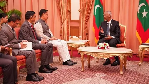 Maldives President, Maldives President indian military, indian military maldives, Maldives latest news, Mohamed Muizzu, Mohamed Muizzu Indian military, Mohamed Muizzu maldives, indian express news"