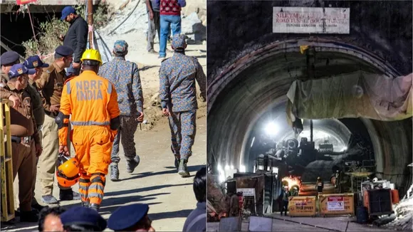 "Uttarakhand Tunnel Accident, Uttarakhand Tunnel Accident Live, Uttarkashi Tunnel Accident, Uttarkashi Tunnel Accident Live, Uttarkashi Tunnel Accident Live Update, Uttarkashi tunnel accident rescue operation live, Pushkar Singh Dhami, PM Modi, Uttarakhand News, Uttarakhand News Live, tunnel accident, tunnel accident rescue operation live, Uttarakhand Tunnel Collapse, Uttarakhand Tunnel Collapse Live, Uttarakhand Tunnel Collapse Video, Uttarakhand Tunnel Video"