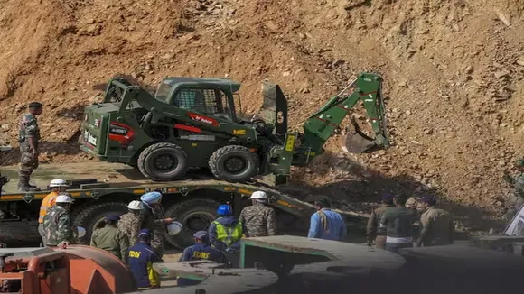 "Uttarkashi tunnel collapse, Uttarkashi tunnel rescue operation, Uttarkashi tunnel collapse news, Uttarkashi Tunnel crash, Silkyara tunnel, district uttarakhand, Uttarakhand CM Pushkar Singh Dhami, NHIDCL, uttarakhand tunnel news