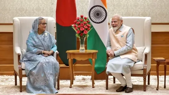 PM Modi, Sheikh Hasina, Bangladesh, India news, India, Bangladesh India relations, PM Modi seech, Hasina, indian express