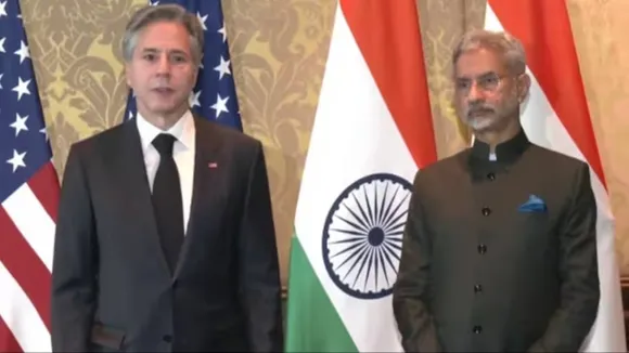 blinken, antony blinken, blinken in Delhi, india us relations, india us 2+2 meet, Lloyd Austin, us defence secretary, s jaishankar, rajnath singh",