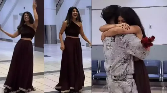 Viral News, Viral Funny Photo, Funny Video Viral, Funny Photos Viral, Social Media Funny Photos, Social Media Funny Videos, Trending Content, Bizarre News, OMG News, Weird News, Woman Dancing on Airport, Indian Woman Dancing on Airport, Woman Dancing on Airport Video, Indian Woman Dancing on Airport, Girlfriend Dancing on Airport For Boyfriend, Canada, Canada News,