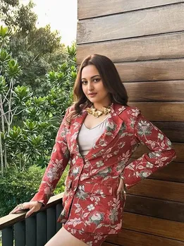 Sonakshi Sinha Floral Co-ord Set