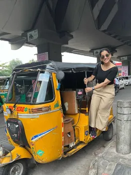 Priya Bapat in Hyderabad