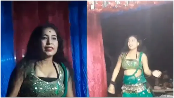 Malda Harishchandrapur kali puja mela short legged dancers , কালীপুজোয় মেলায় রাতভর স্বল্পবসনা নর্তকীর উদ্দাম নাচ, সঙ্গে জুয়ার আসর! শুরু দোষারোপ