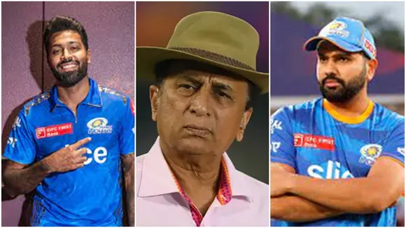 Sunil Gavaskar, Rohit Sharma, Hardik Pandya
