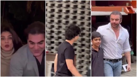 Salman Khan brother arbaz Khan wedding, son argan in black dress