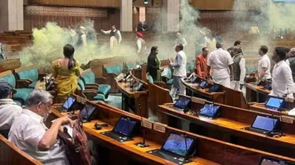 lok sabha intruder