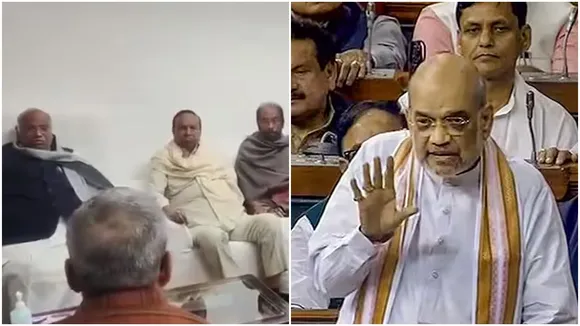 parliament security breach, lok sabha security breach, opposition demands action in parliament security breach, parliament smoke can attack, raghav chadha",