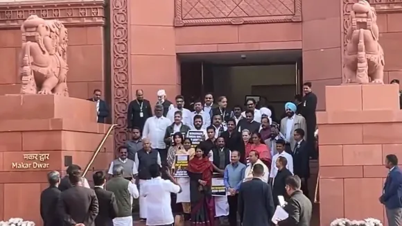 Parliament Winter Session 2023, Winter Session 2023, Parliament live, Parliament security breach, Parliament session today, parliament security measure, parliament security incident, parliament breach incident, Parliament security breach video, Parliament security opposition"