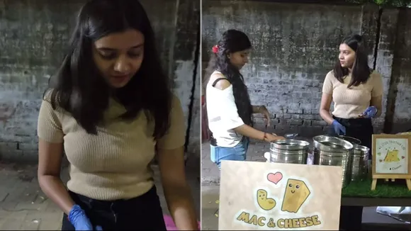 Pharma employee, Gujarat woman pasta stall is a hit online, Gujarat woman pasta stall , Gujarat woman, pasta stall , Pharma employee opens pasta stall, Pharma employee runs pasta stall, passion, Pharma employee runs pasta stall to follow her passion, viral story, human story, viral news, viral video, trending video, trending news, trending story, passion, inspiration, inspirational story, inspiring story, Dhruvi Panchal"