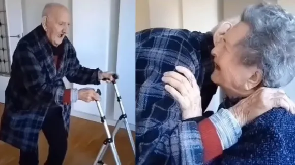 "Husband wife, Husband wife love, old couple love, old couple video, Husband wife video, Husband wife viral video, heart touching video, emotional video, viral videos, trending videos, trending news