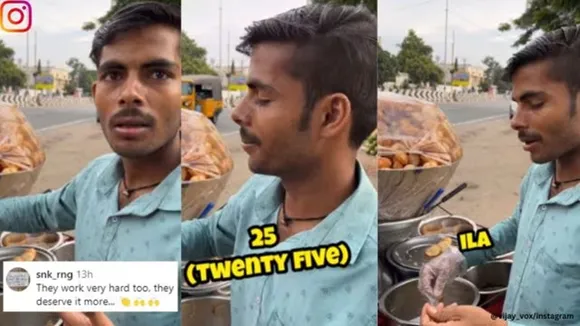 ol gappa stall's daily earnings exceed most corporate paychecks, gol gappa, pani puri, phucka, food, street food, daily wage earner, corporate job salary, trending, viral, indian express