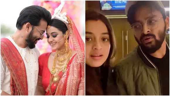 Darshana sourav : actors couple visit animal movie