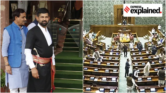 Pratap Simha in Parliament
