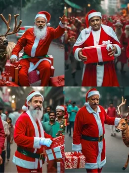 Santa Politicians Merry Christmas | Christmas 2023