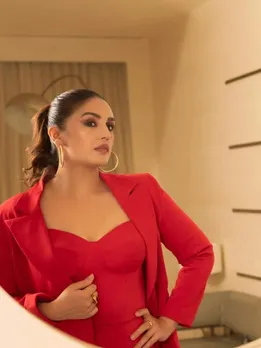 Bollywood Actress Red Dress