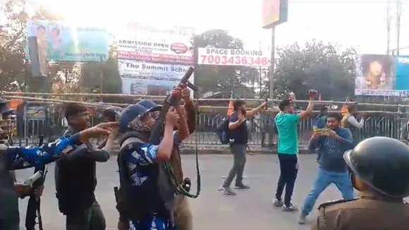 BJP-Police Clash Barrackpore