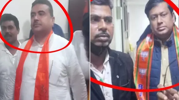 Howrah Sankrail Marijuana Recover from BJP leaders house