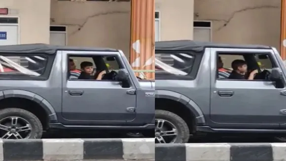 trending Video,VIral Video,Traffic Video, kid driving car video, begaluru traffic video, viral reel