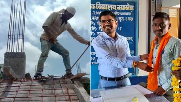 inspiring journey, From Laborer to government teacher man success story, success story, journey of struggle, reel, viral reel, instagram reel, trending reel, government teacher, how a man achieve success, emotional story, emotional video, emotional post, struggle , Laborer , inspiring story, inspirational story, positive news, positive story,