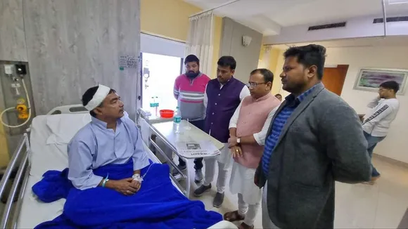 Sandeshkhali ED team Attacked Sheikh Shahjahan BJP Mla meet injured officers
