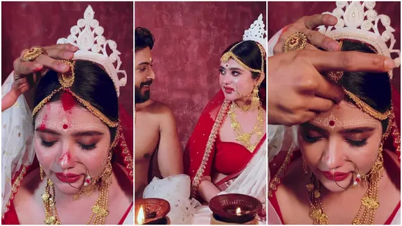 Ena Saha- fake wedding video viral social media