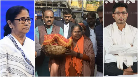 sadhvi niranjan jyoti modi government MGNREGA dues to bengal tmc mamata abhishek banerjee kalighat , সাধ্বী নিরঞ্জন জ্যোতি ১০০ দিনের কাজে মোদী সরকারের কাছে বাংলার বকেয়া তৃণমূল অভিষেক ব্যানার্জী মমতা ব্যানার্জী