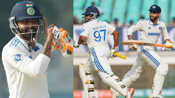 Sarafaraz Khan, Sarfaraz Khan fifty on debut, Sarfaraz Khan Ravindra Jadeja run out