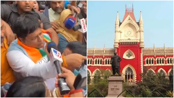 High Court canceled Section 144 in Sandeshkhali BJP protested at SP office in Basirhat