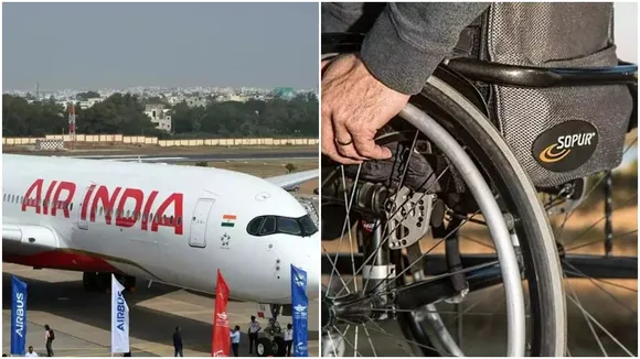 Air India passenger dies at Mumbai airport"," Air India passenger waits for wheelchair"," Air India passenger collapses after attempting to walk",
