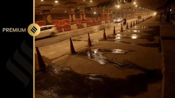 Pragati Maidan tunnel, Flaws in Pragati Maidan tunnel, pragati maidan tunnel project cost, Pragati Maidan tunnel Design flaws, Pragati Maidan tunnel cracks, Public Works Department, Larsen and Toubro, Pragati Maidan tunnel waterlogging, Pragati Maidan tunnel underpass, Delhi news, Delhi city news, New Delhi, India news, Indian Express News Service, Express News Service, Express News, Indian Express India News"