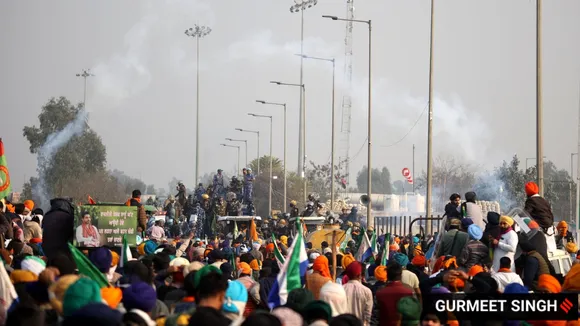 farmers protest