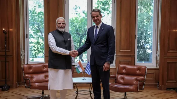 Greek PM to visit India, india greece relations, Kyriakos Mitsotakis, Greece, Greece economy, Indian express news, current affairs