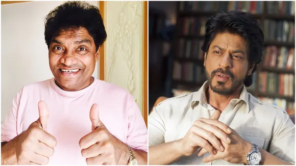 shah rukh khan with johny lever
