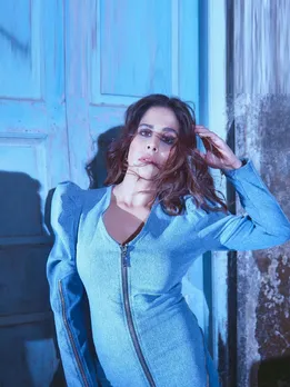 Sai Tamhankar Blue Dress