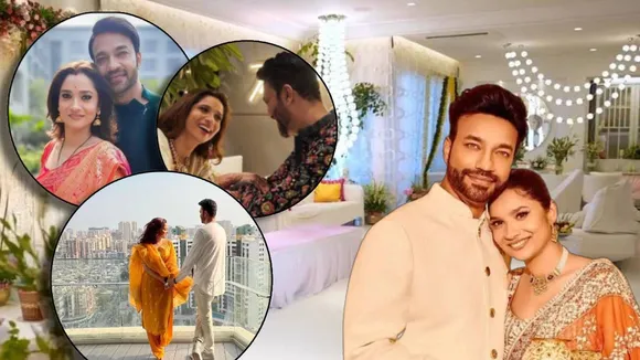 ankita lokhande and vicky jain lavish home in mumbai see inside photos