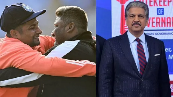 Sarfaraz Khan, Sarfaraz Khan debut, Anand Mahindra