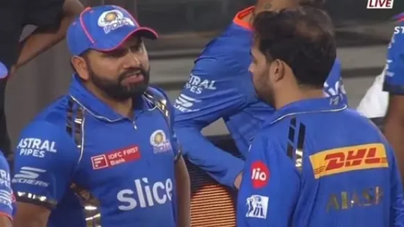Akash Ambani, Rohit Sharma