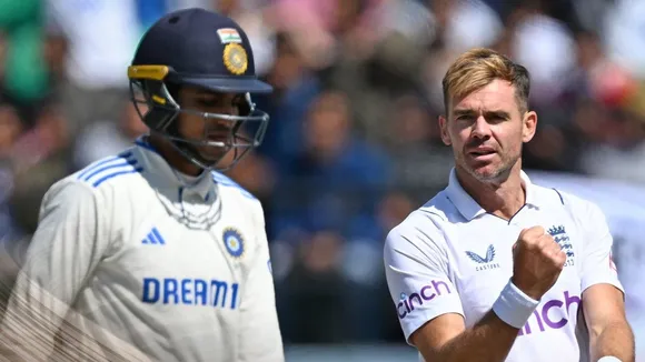 James Anderson, Shubman Gill, India vs England