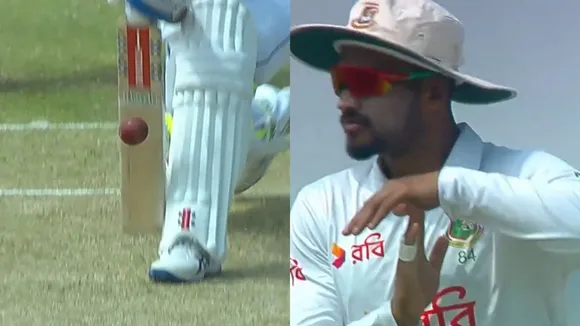 Bangladesh captain Najmul Hussain Shanto's bizarre DRS referral against Sri Lanka's Kusal Mendis on Saturday.