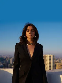 Alia Bhatt Black Blazer Suit