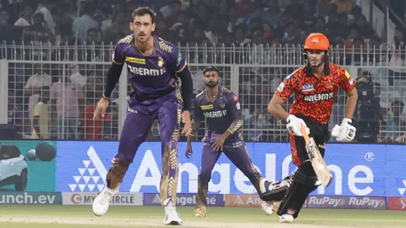 Mitchell Starc, KKR vs SRH: রানের বন্যা ছুটিয়ে দিলেন মিচেল স্টার্ক (এক্সপ্রেস ফটো পার্থ পাল)