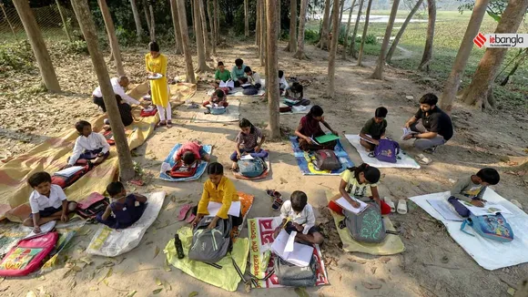 habra north 24 pargana tuni gram a school for one rupee sanjib kanjilal , এক টাকার পাঠশালা হাবড়া টুনিগ্রাম সঞ্জীব কাঞ্জিলাল