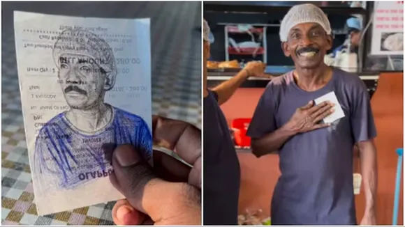 sketch artist"," viral video"," trending"," restaurant employee"," emotional