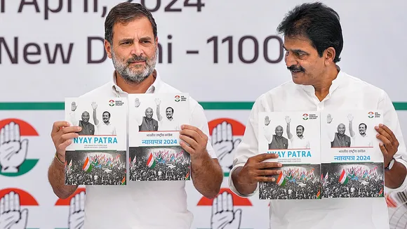 Rahul Gandhi Congress manifesto