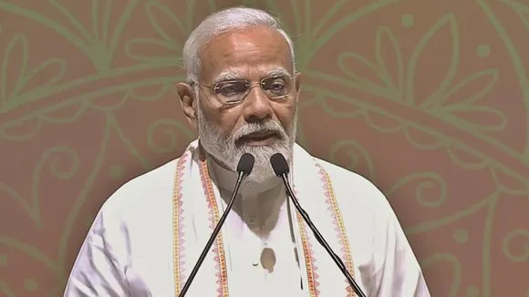 Addressing the 2,550th Bhagwan Mahaveer Nirvan Mahotsav here, Modi said his government put emphasis on promoting heritage as well as material development when it came to power in 2014 at a time when the country was engulfed in despair, a swipe at the previous UPA dispensation.