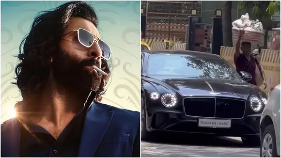 A recently surfaced video showcases Bollywood actor Ranbir Kapoor's latest acquisition, a dark sapphire blue Bentley Continental GT V8