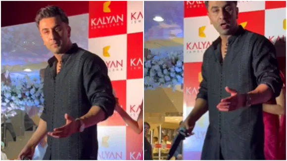 Ranbir Kapoor in slang used by paparazzi reaction bollywood viral news